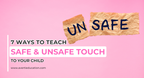ways to teach safe and unsafe touch