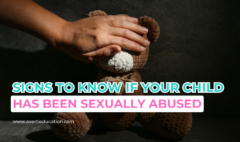 Signs to know if your child has been sexually abused